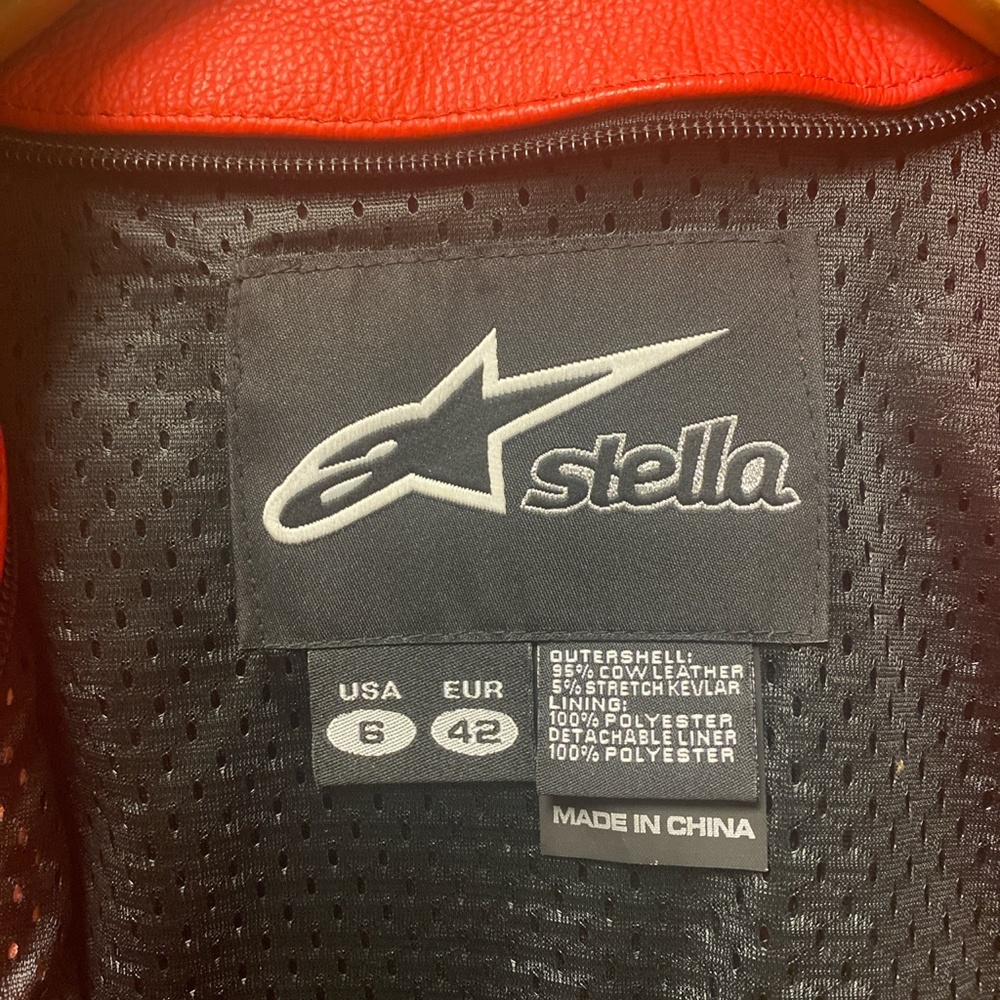 Alplinestars Leather Riding Jacket - Picture 2 of 4